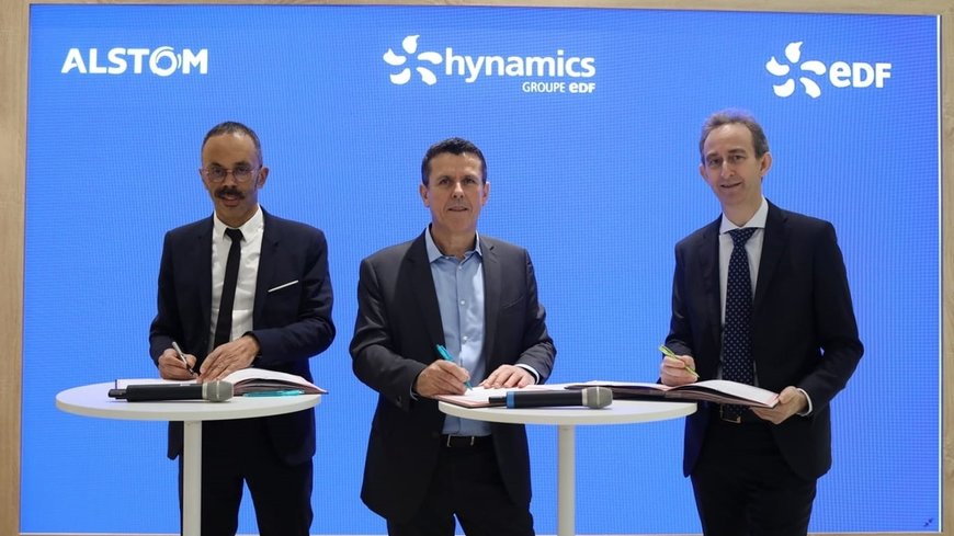 Alstom and Hynamics (EDF) sign a partnership agreement to optimise the fuelling of hydrogen trains